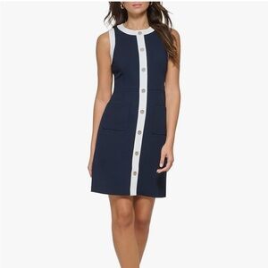 Tommy Hilfiger Women’s Mini Houndstooth Knit Dress